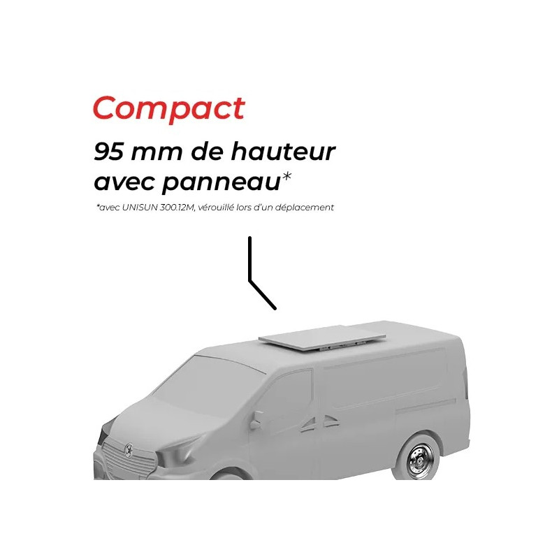 Kit de fixation véhicule Kimpex SSV pour lame à neige Kimpex Click'N'Go