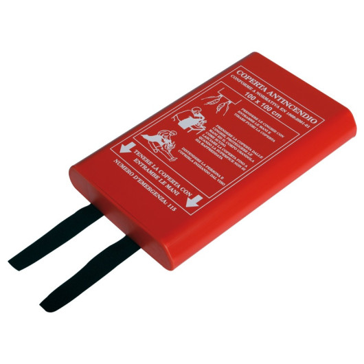 Couverture anti-feu 120 x 120 cm Osculati | lutte incendie en van, bateau ou camping-car