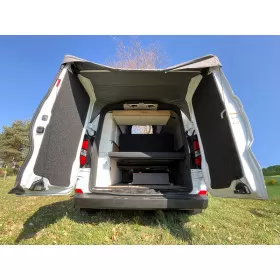 Rear sunroof - abri pour double portes arrière - côté