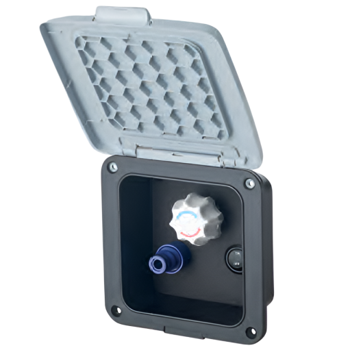 Boitier Smart Supply simple - module encastrable pour douchette extérieure - couvercle