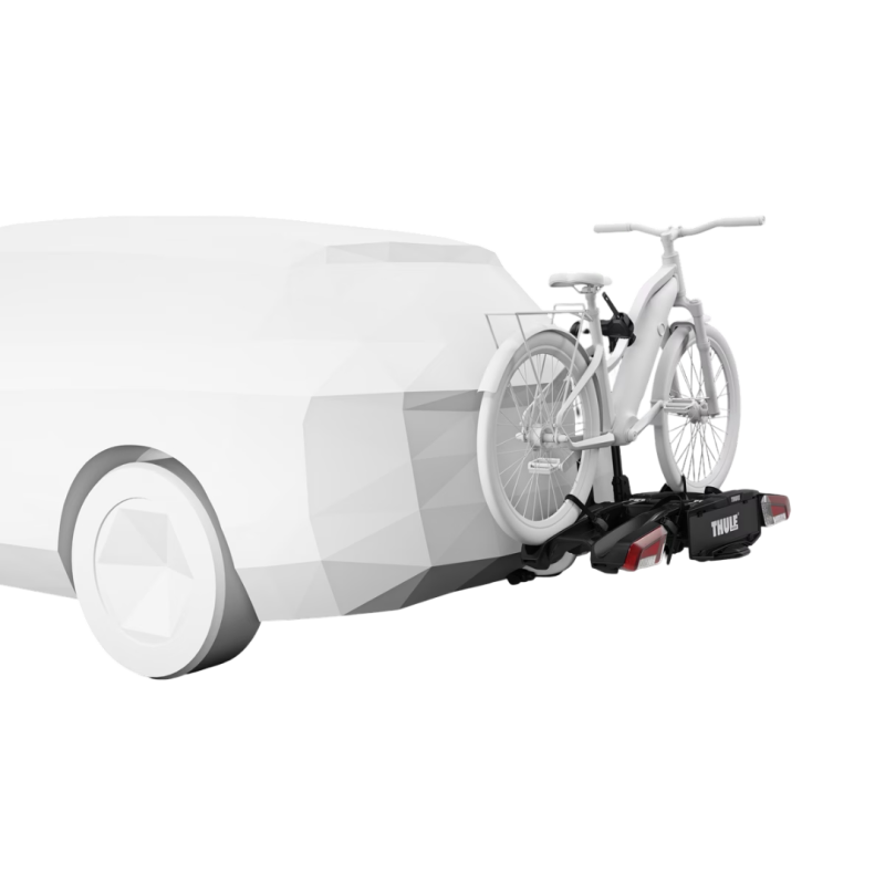 Porte-Vélos THULE EuroRide 2 Sur Boule D'Attelage - Pour 2 Vélos - Basculant, Fixation Rapide