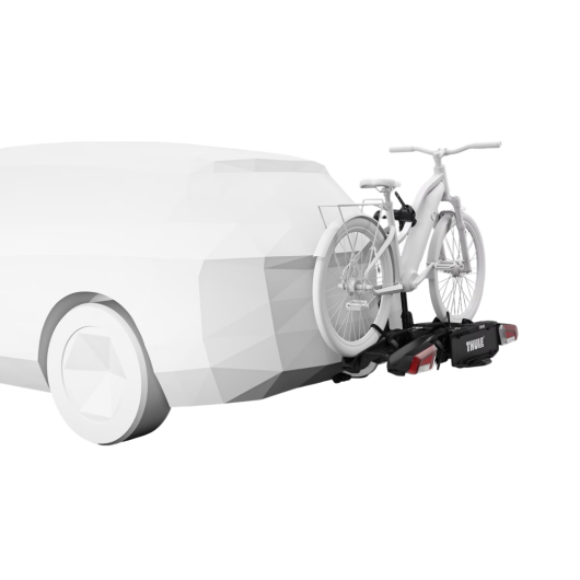 Easy Fold 2 vélos THULE - porte-vélos sur boule d'attelage - fonctionnel