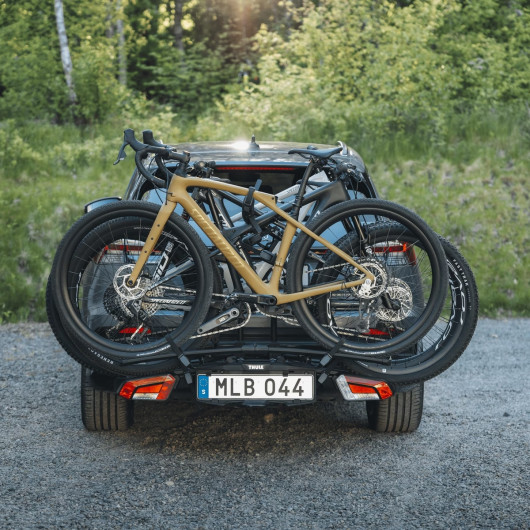 Easy Fold 2 vélos THULE - porte-vélos sur boule d'attelage - transport