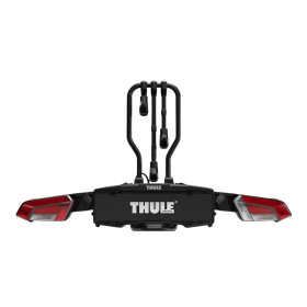 Easy Fold 3 vélos THULE - porte-vélos sur boule d'attelage - côté