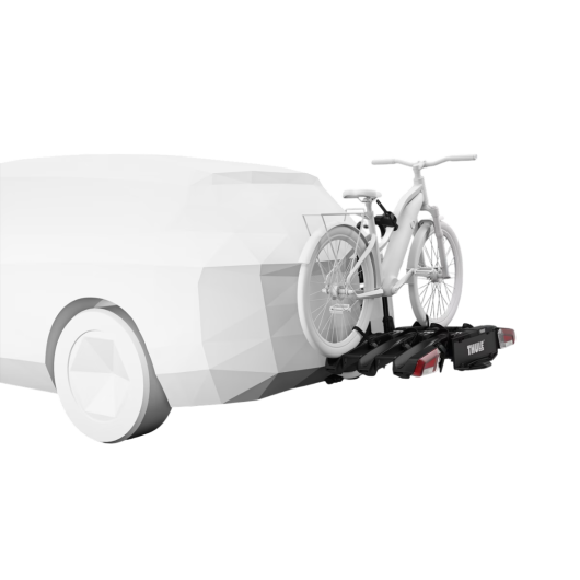 Easy Fold 3 vélos THULE - porte-vélos sur boule d'attelage - voiture