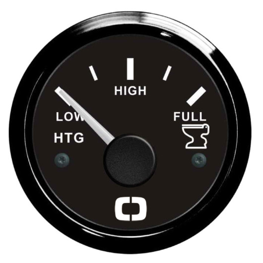 Jauge eaux usées 10/180 Ohm noir OSCULATI | Réservoir eaux usées | indicateur niveau bateau ou van