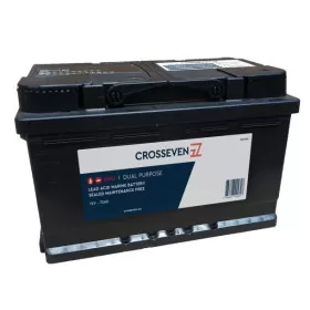 Batterie mixte démarrage et stockage Crosseven Série Pro 72A | Batterie pour bateau & camping-car