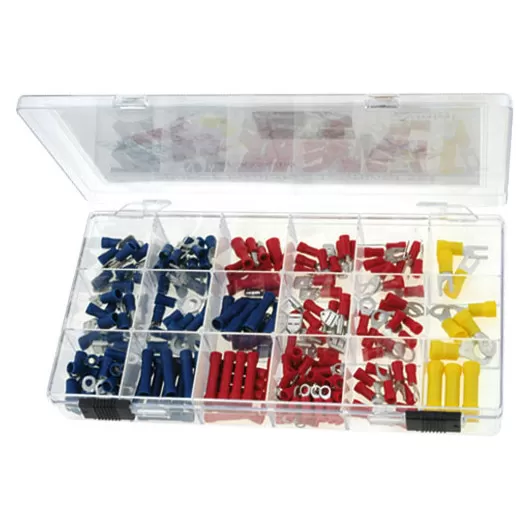 Kit assortiment de 200 cosses Ninigi | cosses de connexion électrique pour van, bateau et camping-car