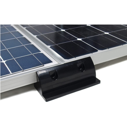 Kit fixation latérale panneau solaire Carbest | installation solaire sur van, fourgon et camping-car | association 2 panneaux