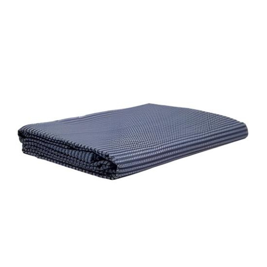 Tapis de sol Bolea en PVC - bâche de protection pour le camping - bleu