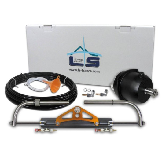 Kit de direction LS125 Pro L&S |Direction & accessoire nautique pour moteur bateau | contenu livraison