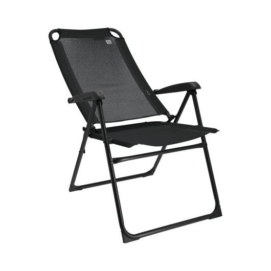 Chaise réglable Como - mobilier de camping de qualité pour van et fourgon - anthracite