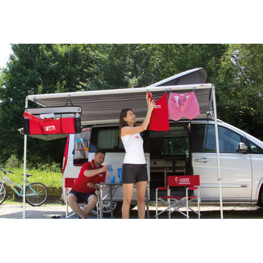 Kit Awning Hangers Fiamma | clips pour rail de store camping-car et fourgon aménagé | suspendez vos vêtements