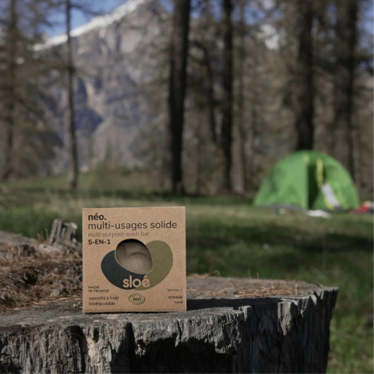 Savon multi-usages Noé - produit 100% naturel pour un mode de vie zéro déchet - plein air