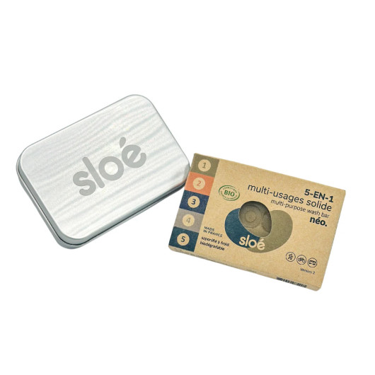 Savon multi-usages Noé - produit 100% naturel pour un mode de vie zéro déchet - 100 g