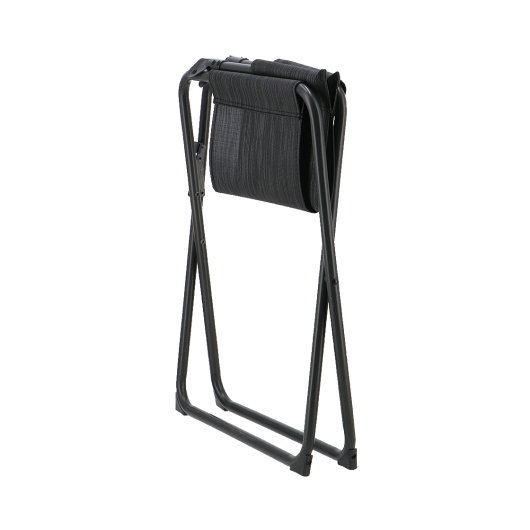 Tabouret Como avec dossier - mobilier de plein air pour le camping - pratique