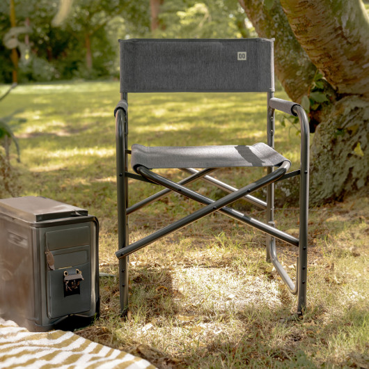 Fauteuil directeur Lago - mobilier de plein air pour van et fourgon - nature