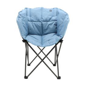 Lago Chaise Cross - mobilier de plein air pour van et fourgon - bleu