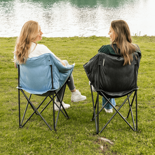 Lago Chaise Cross - mobilier de plein air pour van et fourgon - nature