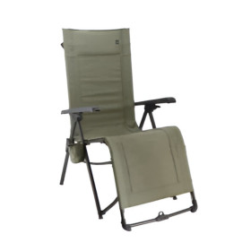 Fauteuil relax Lago - mobilier de camping pour van et fourgon - vert