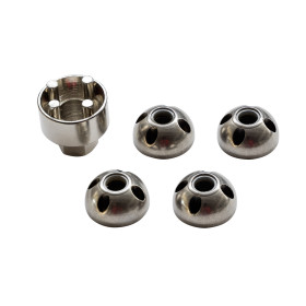 FIAMMA Kit antivol pour tente de toit Moonlight Kit antivol pour tente de toit Moonlight - écrous de sécurité - contenu