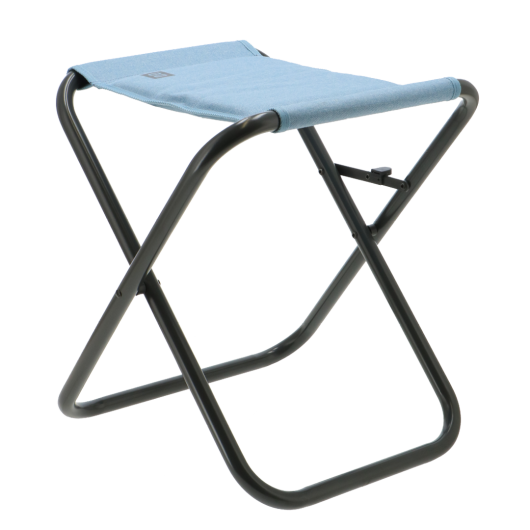 Tabouret Lago Travellife - repose-pieds stable et pliant pour le camping - bleu
