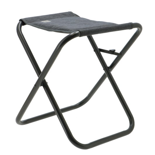 Tabouret Lago Travellife - repose-pieds stable et pliant pour le camping - gris