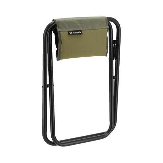 Tabouret Lago Travellife - repose-pieds stable et pliant pour le camping - vert