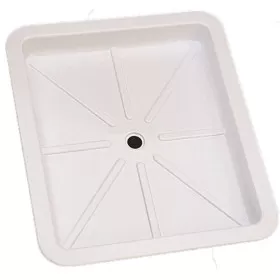 CHANTAL Bac de douche | 590 x 510 mm Bac de douche 59 x 51 cm Chantal | receveur douche plastique pour fourgon, van et camping-car