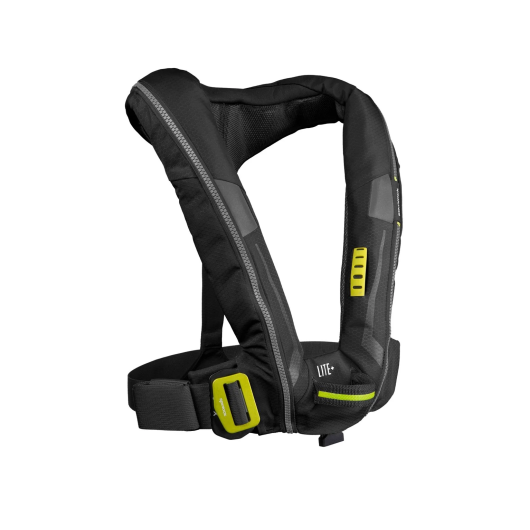 Gilet de sauvetage Spinlock Deckvest Lite + | Gilet automatique UML-5 | Noir de côté