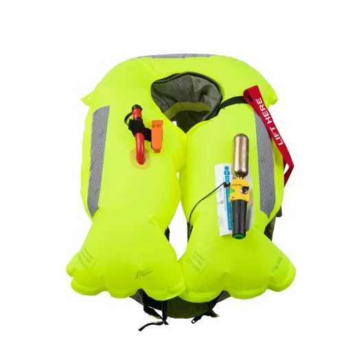 Gilet de sauvetage Deckvest lite SPINLOCK | Gilet automatique UML 5 | Percuté