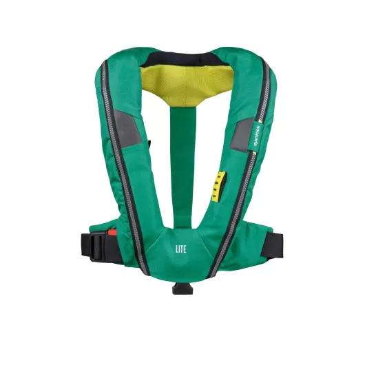 Gilet de sauvetage Deckvest lite SPINLOCK | Gilet automatique UML 5 | Vert