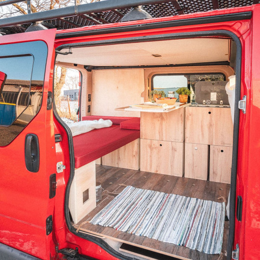 Kit meubles amovibles pour Renault Trafic 3 Combeing reconditionné | Aménagement intérieur fourgon et van