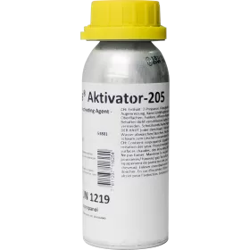 SIKA Aktivator 205, promoteur d'adhérence, préparation surface Sikaflex, Sikasil : vu flacon 250 ml
