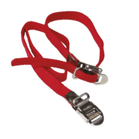 Strip Red Fiamma | sangle de maintien de roue porte-vélos camping-car et van | boucle inox