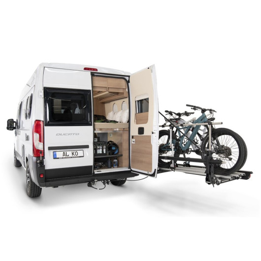 Trigo-Van AL-KO - porte-vélos sur charnières Ducato X250 X290 - ouverture