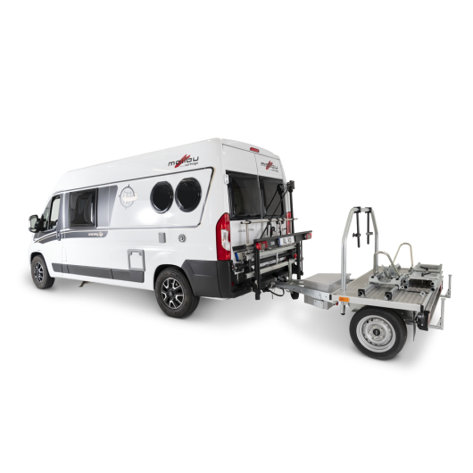 Trigo-Van AL-KO - porte-vélos sur charnières Ducato X250 X290 - remorque