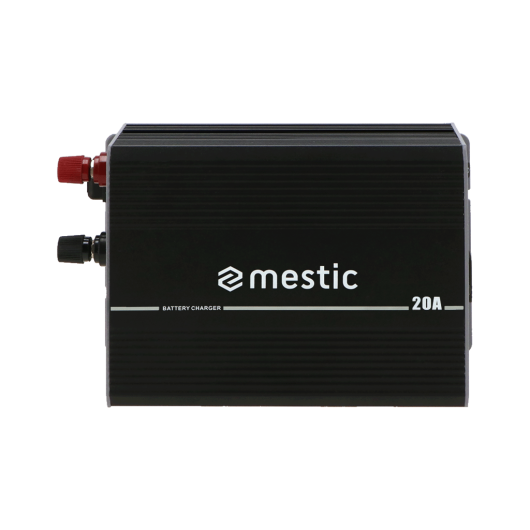 MESTIC MBC-1020 : Chargeurde batterie 12V : vu de haut