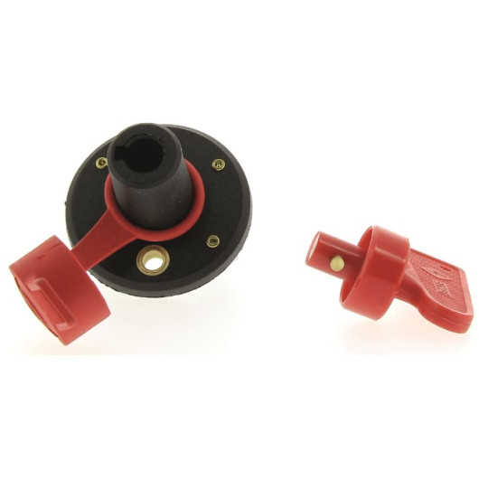 Coupe-batterie ENG 500 A | Sécurité électrique 12/24 V pour, bateau, camping-car et fourgon | avec cabochon