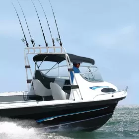 Arceau porte cannes Oceansouth | Roll-bar, T-top, anneau de traction & arceau | vedette bateau moteur