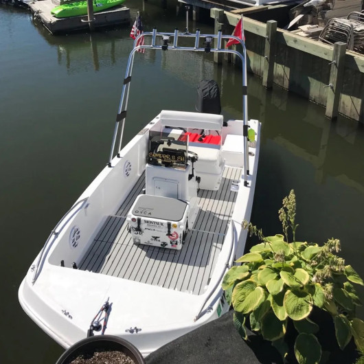 Arceau porte cannes Oceansouth | Roll-bar, T-top, anneau de traction & arceau | vedette bateau moteur