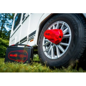 Prosafe AL-KO - sabot de roue pour caravane et remorque - rouge