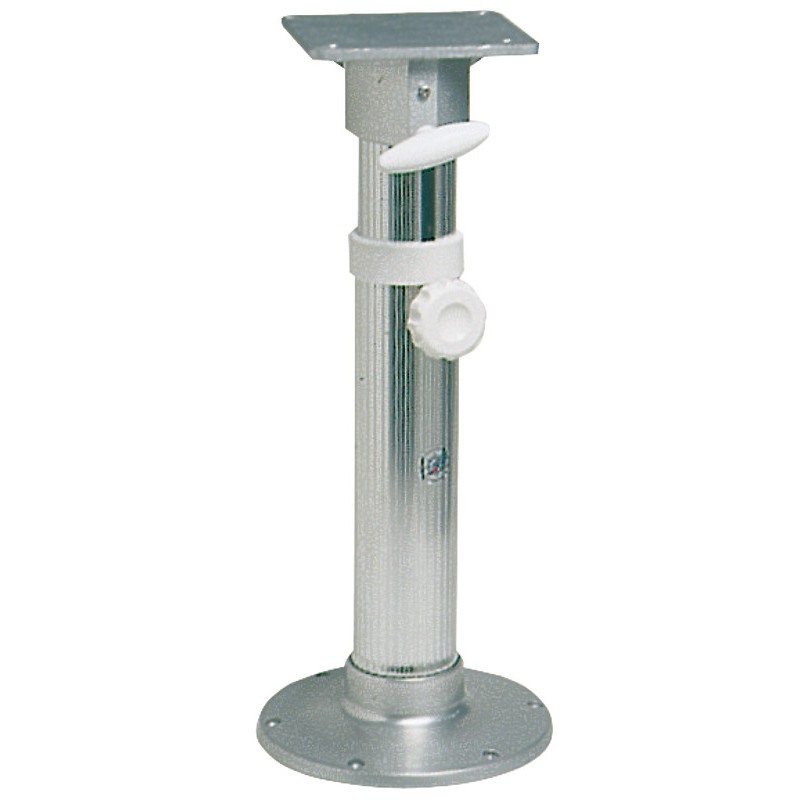 Piédestal De Siège De Bateau Réglable – Hauteur 110-330 Mm, Alu, Stable, Amovible