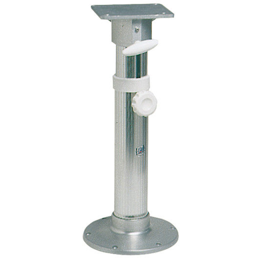 Pied de siège fixe 450 mm - siège pilote de bateau - alu