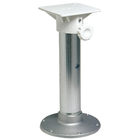 Pied de siège fixe 450 mm - siège pilote de bateau - sablé