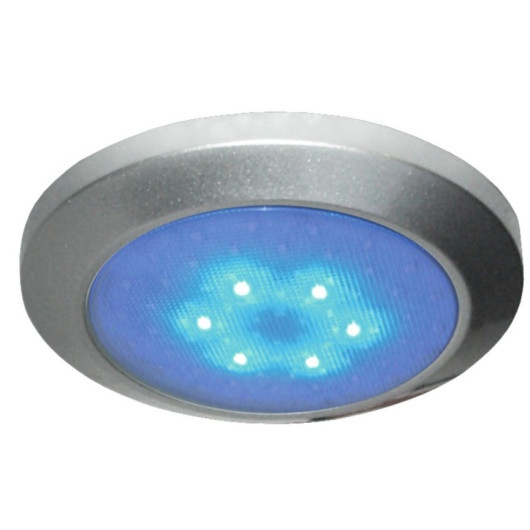 Plafonnier LED 2 éclairages Carbest | Eclairage 12V bateau, van et camping-car | bleu