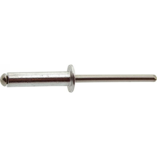 Rivet tête plate 4 mm Marinox tout alu | Rivet pop aluminium