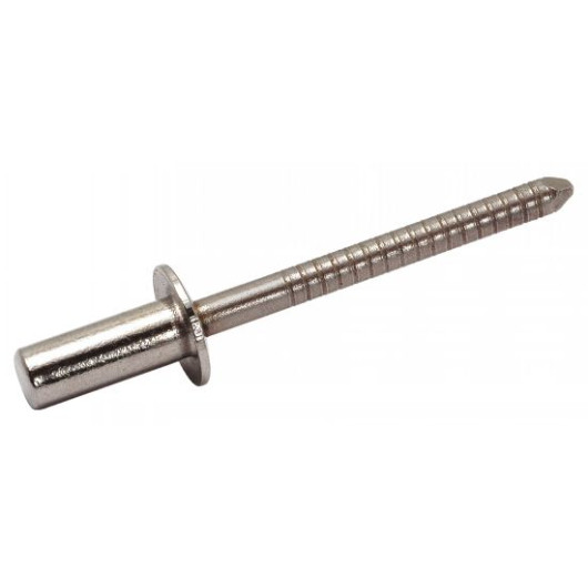 Rivet tête plate 4,8 mm Marinox alu/acier | Rivet pop aluminium et ...