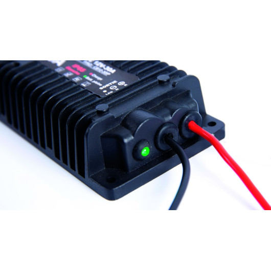 EM Chargeur Booster DC-DC CB24-17IP : Vu Led en fonctionnement