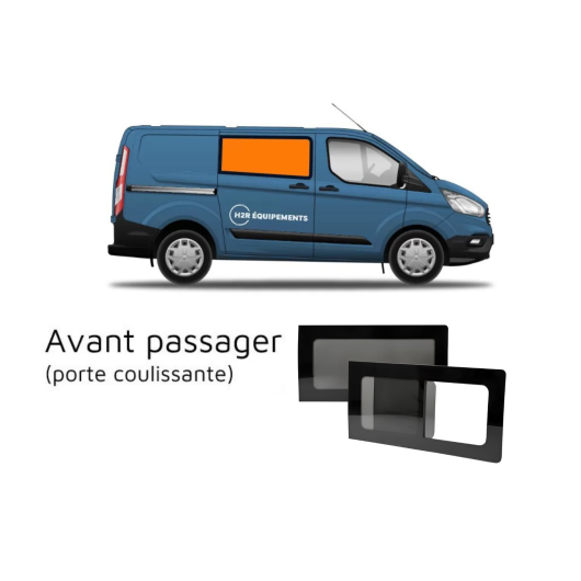 CARBEST Baie latérale & arrière | Custom V710 - emplacement véhicule avant passager